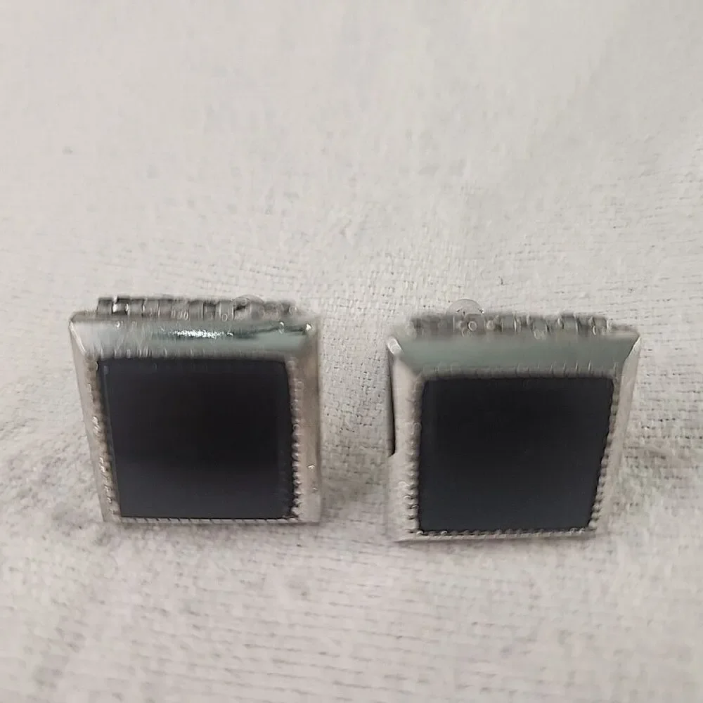 Dante cufflinks black
